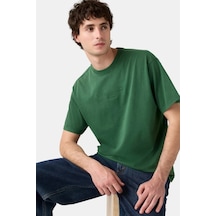 Levi's Vintage Erkek Yuvarlak Yaka Yeşil T-shirt - 87373-0361 Yeşil