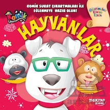 Komik Çıkartmalarım Hayvanlar Ciltli The Kitap