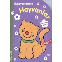 İlk Boyamalarım Hayvanlar- Parıltı Yayınları