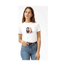Riverdale Friends Forever Kadın Beyaz Tshirt