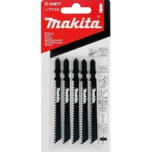 Makita D-34877 Dekupaj Testere Bıçağı Ahşap Ve Plywood 5 Adet