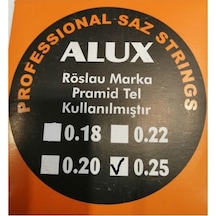 Alux 0,25 Röslau Pyramid Saz Teli ( Divan Sazları İçin)