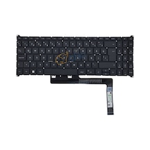 Acer Aspire N23h4 Uyumlu Notebook Klavyesi, Laptop Tuş Takımı Siyah Tr - Işıklı