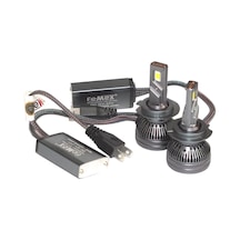 Seat Arona 2017-2025 Kısa Far Gt Nano Beyaz H7 Mini Led Xenon Şimşek Etkili 22000 Lümen