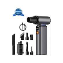 Violent Turbo Jet Fan Süpürge Özellikli 130000rpm Ultra Güçlü Motor Güçlü Vakum 4000mah Bataryalı F1