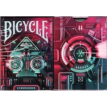 Bicycle Cybershock Premium Koleksiyonluk Oyun Kağıdı İskambil Kartları Destesi