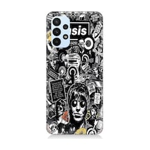 Samsung Galaxy A23 Uyumlu Oasis Poster Desenli Silikon Kılıf