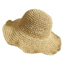 Ss Plaj Nefes Alabilen Güneş Koruma Hasır Şapka Kadın - Haki