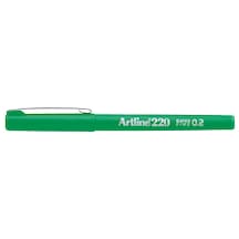 ARTLINE İNCE KEÇE UÇLU YAZI KALEMİ UÇ 0.2 YEŞİL (220N)