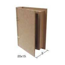 Ahşap Küçük Kitap Kutu Ku255