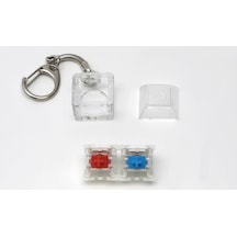 Outemu Blue Ve Red Mavi Ve Kırmızı Mekanik Switch Tuş Atma Buton Test Anahtarlık Keycap