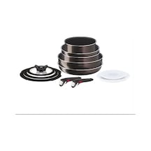 Tefal İngenio Xl Force Titanium 2x 12 Parça Tencere Tava Seti Gri Tefal İngenio Xl Force Titanium 2x 12 Parça Tencere Tava Seti Gri