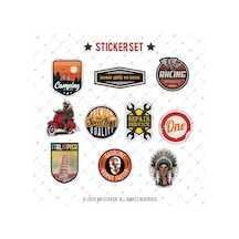 Bdls29 Küçük Boy 10lu Sticker Seti