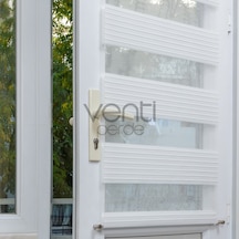 Balkon Kapı Perdesi - Cam Üstü Zebra Stor Perde (472843874)