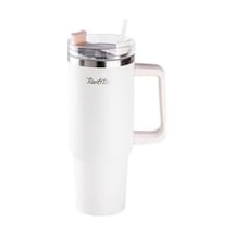 Move Bej Paslanmaz Çelik Pipetli Termos Bardak 1.2l Diğer