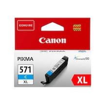 Canon Clı - 571c Xl Mavi Yüksek Kapasiteli  Mürekkep Kartuş 0332c001aa