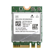Monster Abra A7v11.1, A7v11.2 Uyumlu Wlan With Bluetooth 5.0 Notebook Wifi Card Wi-fi Kart