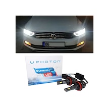 Vw Passat B8 Led Xenon Kısa Far Ampulü H7 Ultimate 9500 Lumens Yeni Seri Beyaz