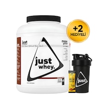 Just Nutrition Whey Protein Tozu + Karbonhidrat 2000 Gr 40 Servis Çikolata + Shaker + Protein Kahve Hediyeli çikolata