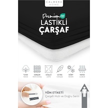 Calmera | %100 Pamuk Penye Lastikli Çarşaf | Tek Kişilik