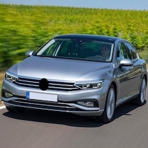 Orta Konsol Sürgülü Kapak Perdesi Bej Krem Vw Passat B8.5 İle Uyumlu 2020-2023 Acı Kahve