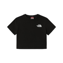 The North Face Kadın Essentıal Cropped Slım Şort Sleeve Te Nf0a55aojk31 Siyah