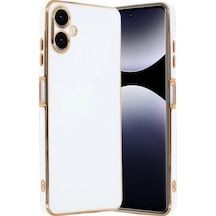 Newface Samsung Galaxy Uyumlu, A07 4g Volet Silikon - Beyaz