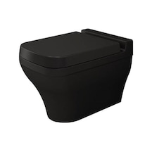 Bocchi Scala Asma Klozet Mat Siyah Kapak Dahil Değildir 1080-004-0128 Mat Siyah