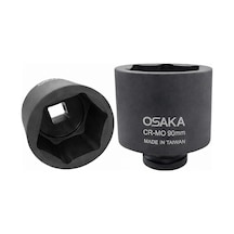 Osaka 1" Altı Köşe Havalı Derin Lokma 90 Mm