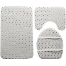 Ulzyvf 4'lü Su Geçirmez Banyo Seti - Duş Perdesi, Klozet Kapağı, Paspas Ve Kaymaz Halı Diğer