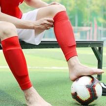 Mavi Futbol Çorapları Tekmelikler Bacak Kapak Kadın Kavrama Cutsocks Futbol Çorabı Çocuklar Basınç Çorap Çocuk Yetişkin Eğitim Diz Pedleri
