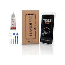 Tkgz - Xiaomi Redmi 12 Uyumlu Servicepack Lcd Ekran Dokunmatik + B-7000 + Tamir Kiti