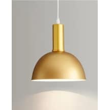 Rys Retro Metal Gold Dekoratif Rustik Kafe Mutfak Sarkıt Avize Çap 30 Cm-rys9036 Beyaz
