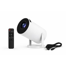 Nivego Kablosuz Projeksiyon Cihazı 130 İnç Destekli Android Uyumlu Mini Projektör Wifi Ekran Yansıtma Ev Sinema Cihazı