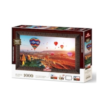 Art Puzzle Kapadokya'nın Son Işıkları 1000 Parça Çerçeveli Puzzle