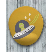 Alien Oval Bilek Destekli Mouse Pad Mousepad