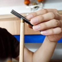 Bilardo İsteka Ucu Onarım Aracı Bilardo Havuz İsteka Ucu Onarım Aracı Bilardo Bilardo İsteka Ucu Şekillendirici Bilardo Ucu Tamir Siyah