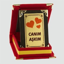 Canım Semeglbl - 48 Aşkım Plaketi-kırmızı Çok Renkli