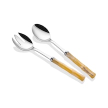 Rivadossi Bamboo Krem Salata Servis Seti