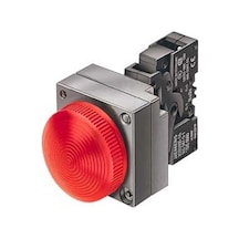 Siemens 3Sb3604 6Ba40 3Sb3 Metal Seri 22Mm Komple Sinyal Lambası 250V A Direk Beslemeli Ampulsüz Soket Ve Ka