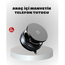 Mıknatıslı Araç Telefon Tutucu Vakum Teknolojili 360 Ayarlanabilir - Lisinya Çok Renkli