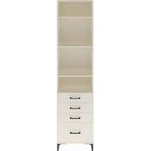 Arges Dolap 4 Raflı 4 Çekmeceli 60x30x243 Aytaşı-aytaşı Aytaşı