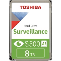 Toshiba S300 Aı 8tb 7200rpm 512mb - Mg10ada800e-v Toshiba S300 Aı 8tb 7200rpm 512mb - Mg10ada800e-v