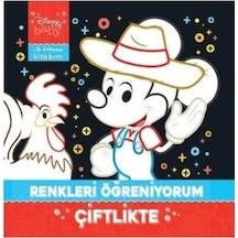Disney Baby - İlk Boyama Kitabım Renkleri Öğreniyorum Çiftlikte