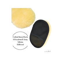 Kuzu Postu Araç Yıkama Mop Elidiveni 1 Adet Kuzu Postu Araç Yıkama Mop Elidiveni 1 Adet