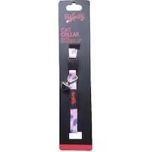 Tailpetz Cat Color Easy & Safety Lock Lavender Ayarlanır Kedi Boyun Tasması