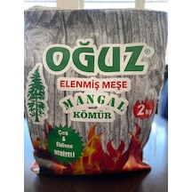 Oğuz Mangal Kömürü Meşe 2 Kg Elenmiş Doğal Meşe