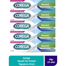 Naneli Diş Protezi Yapıştırıcı Krem 40g 5 Adet