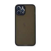 Apple iPhone Uyumlu,12 Pro Kılıf Montreal Silikon Kapak - Lacivert