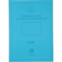 Dilman Öğrenci Kulüp Çalışma Ve Karar Defteri Pls Kapak- 9 Adet